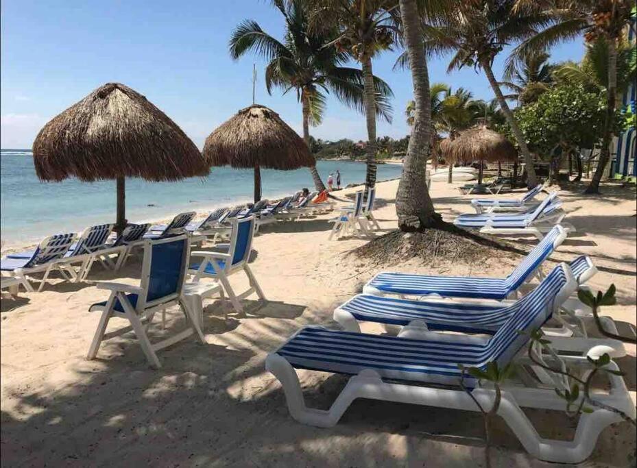 Beachfront Akumal Half Moon Bay 外观 照片